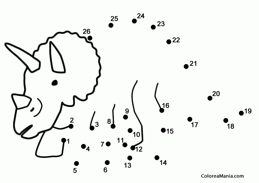 Resultado de imagen para unir puntos con lineas | Connect the dots,  Dinosaur activities, Dot to dot puzzles