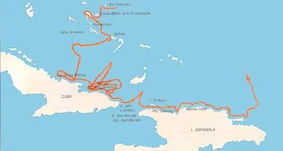 RESUMEN DE HISTORIA: EL PRIMER VIAJE DE COLÓN A AMÉRICA