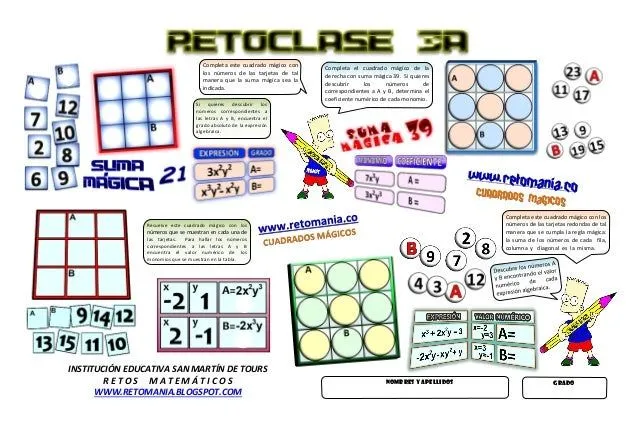 Reto matematico 3 a_cuadrados mágicos