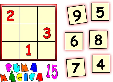 RETOCLASE 2A-CUADRADOS MÁGICOS 1 ~ RETOS MATEMÁTICOS