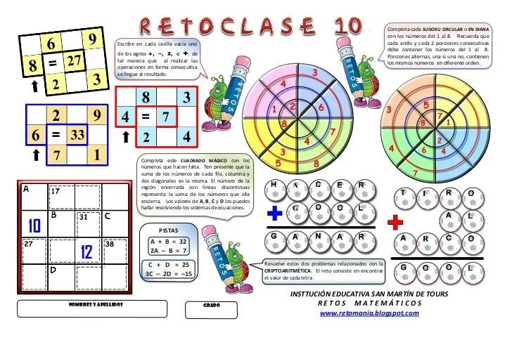 RETOS MATEMÁTICOS