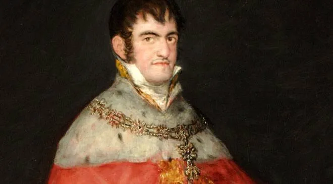 Retrato de Fernando VII, Museo de Zaragoza, Zaragoza en España es ...