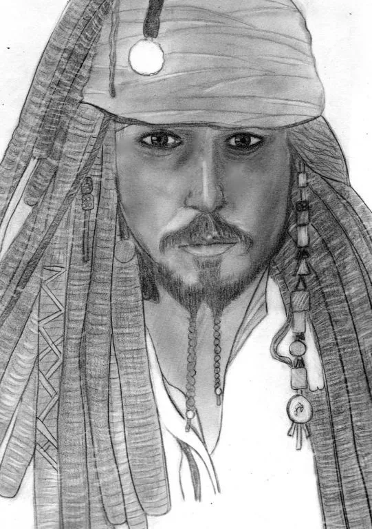 Retrato Jack Sparrow Inma Horinger - Artelista.com