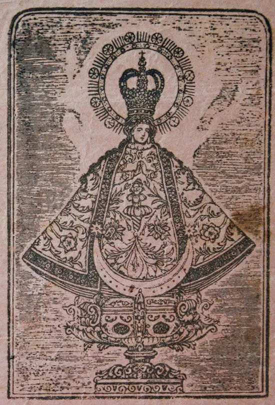 Verdadero Retrato de María Santisima de San Juan de los Lagos de José  Guadalupe Posada en Museo Blaisten