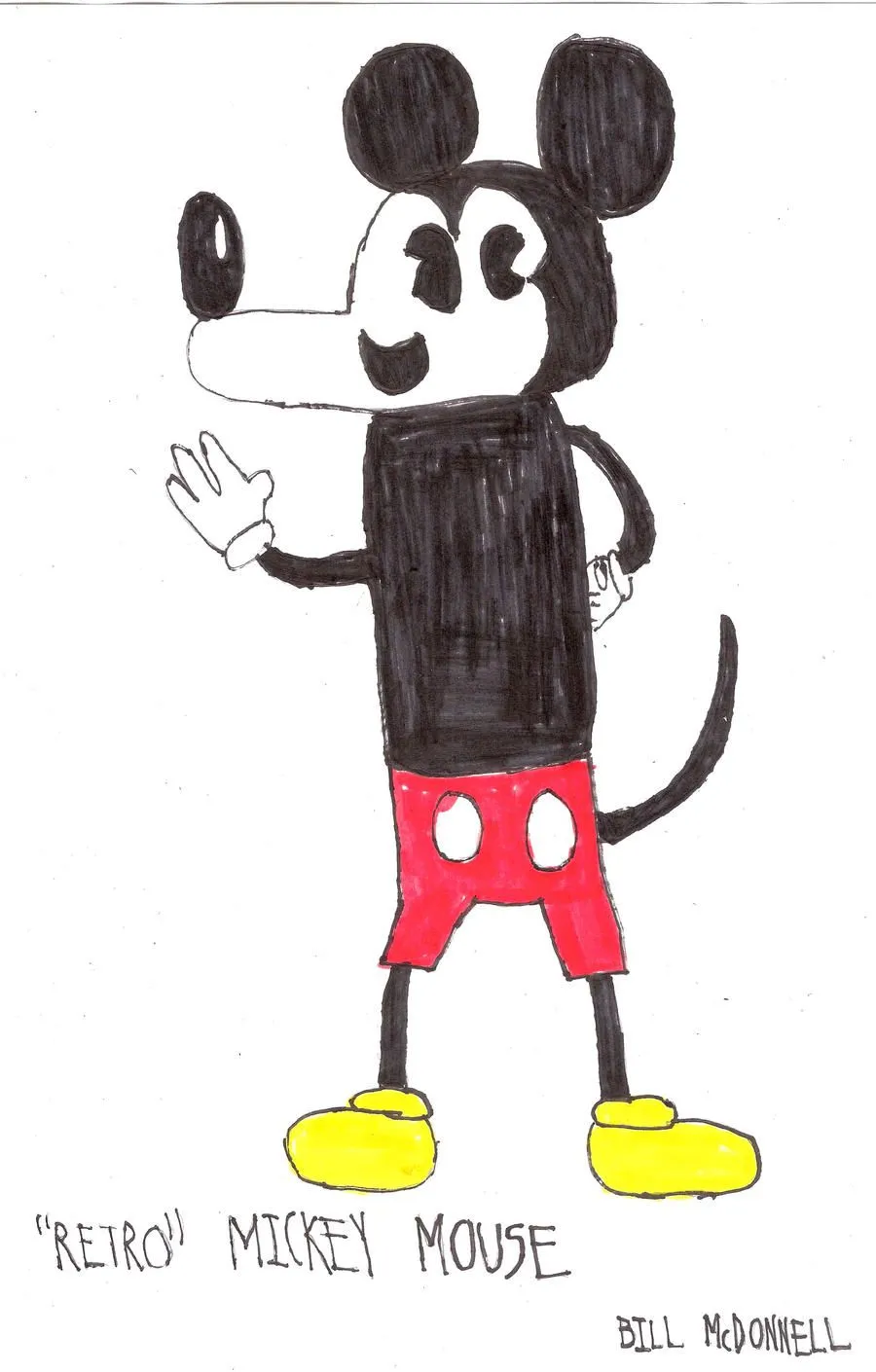 Retro Mickey Mouse by FireshockerBill on DeviantArt