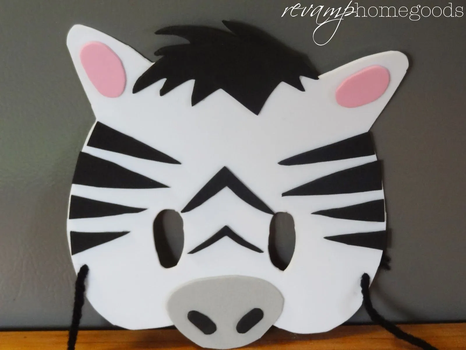 Revamp Homegoods: Kids Crafts: Foam Animal Masks