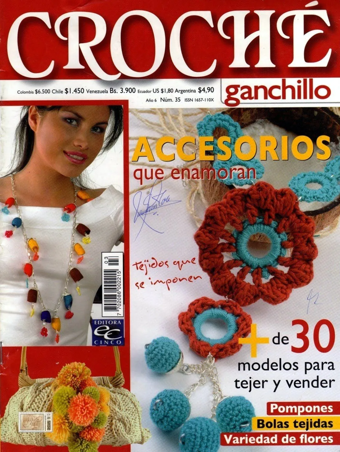 Revistas de crochet: Crochet Ganchillo 35