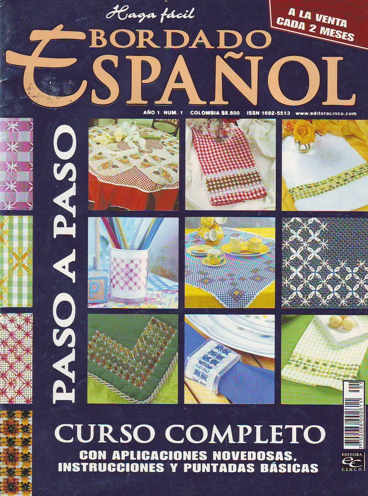 REVISTAS DE MANUALIDADES PARA DESCARGAR GRATIS: Bordado Español ...