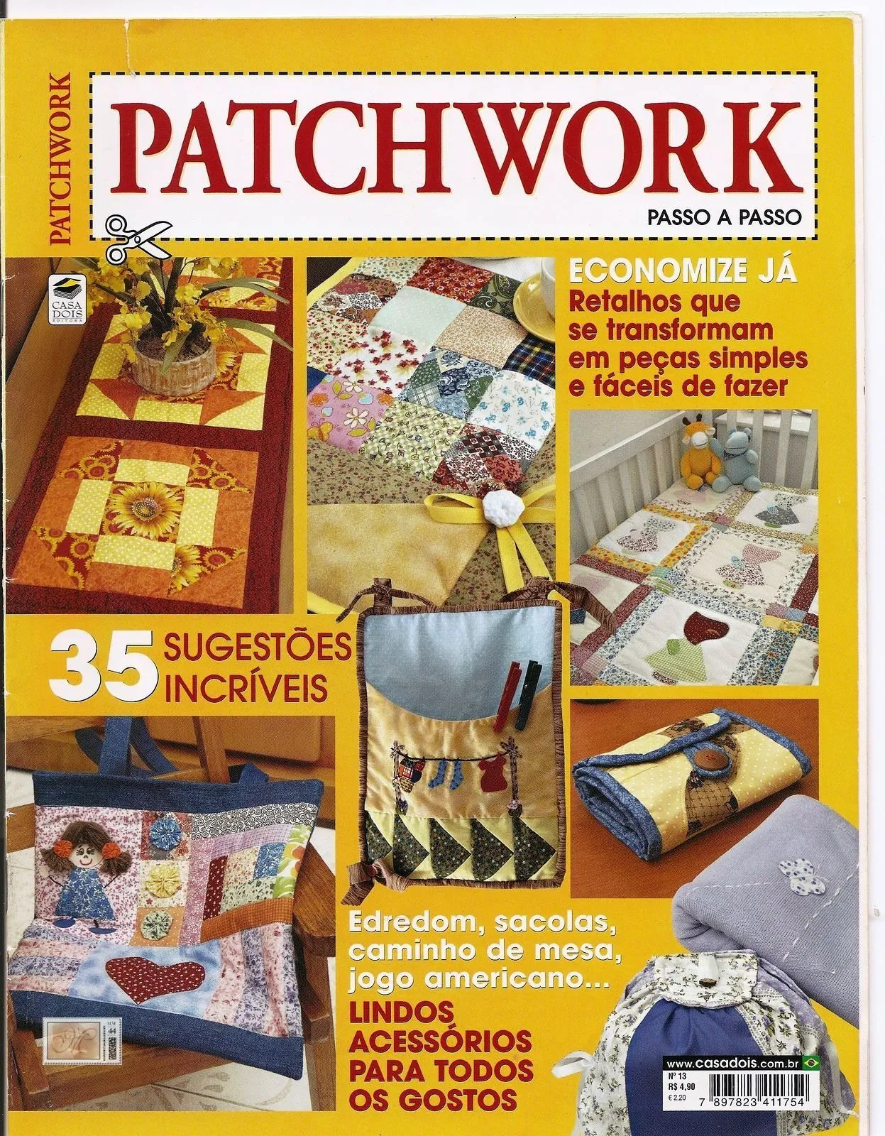 REVISTAS DE MANUALIDADES PARA DESCARGAR GRATIS: Patchwork paso a paso