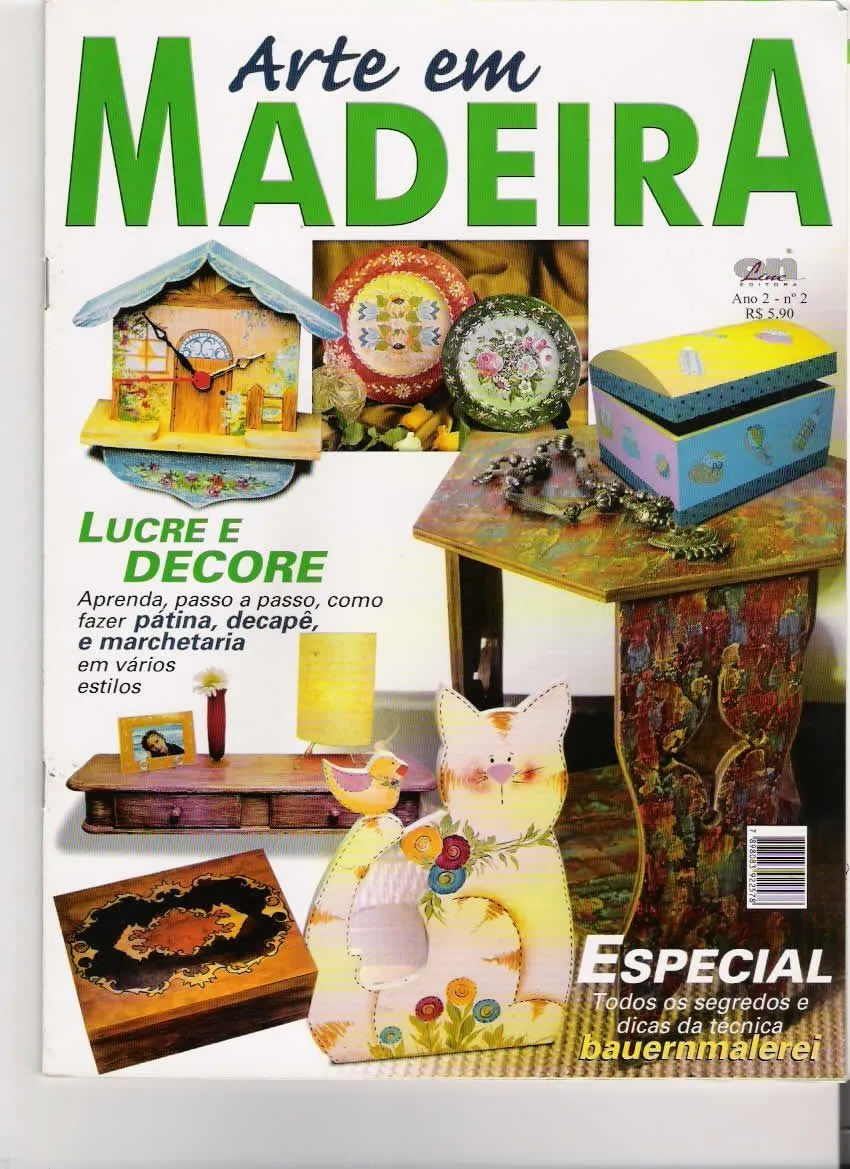 TODAS LAS REVISTAS DE MANUALIDADES GRATIS: Arte en madera