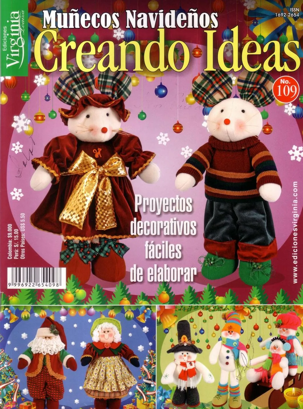 TODAS LAS REVISTAS DE MANUALIDADES GRATIS: Creando Ideas muñecos ...