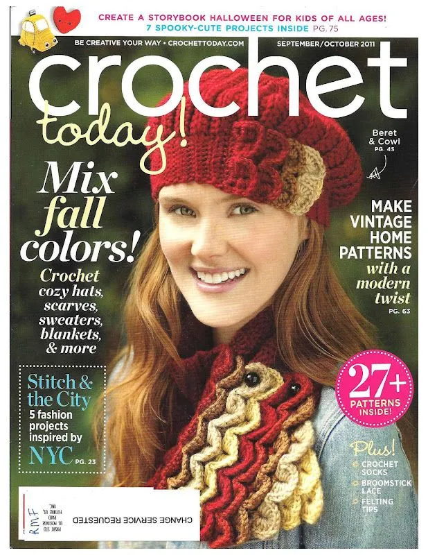 TODAS LAS REVISTAS DE MANUALIDADES GRATIS: Crochet Today september ...