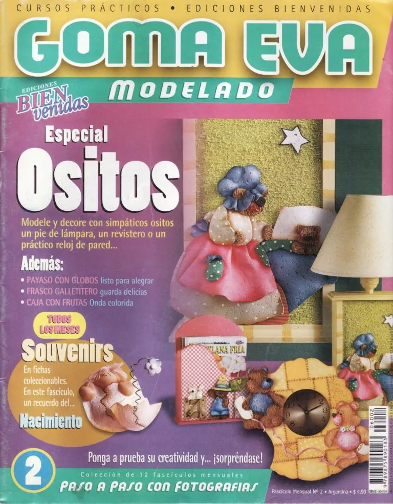 TODAS LAS REVISTAS DE MANUALIDADES GRATIS: Goma Eva modelado ...