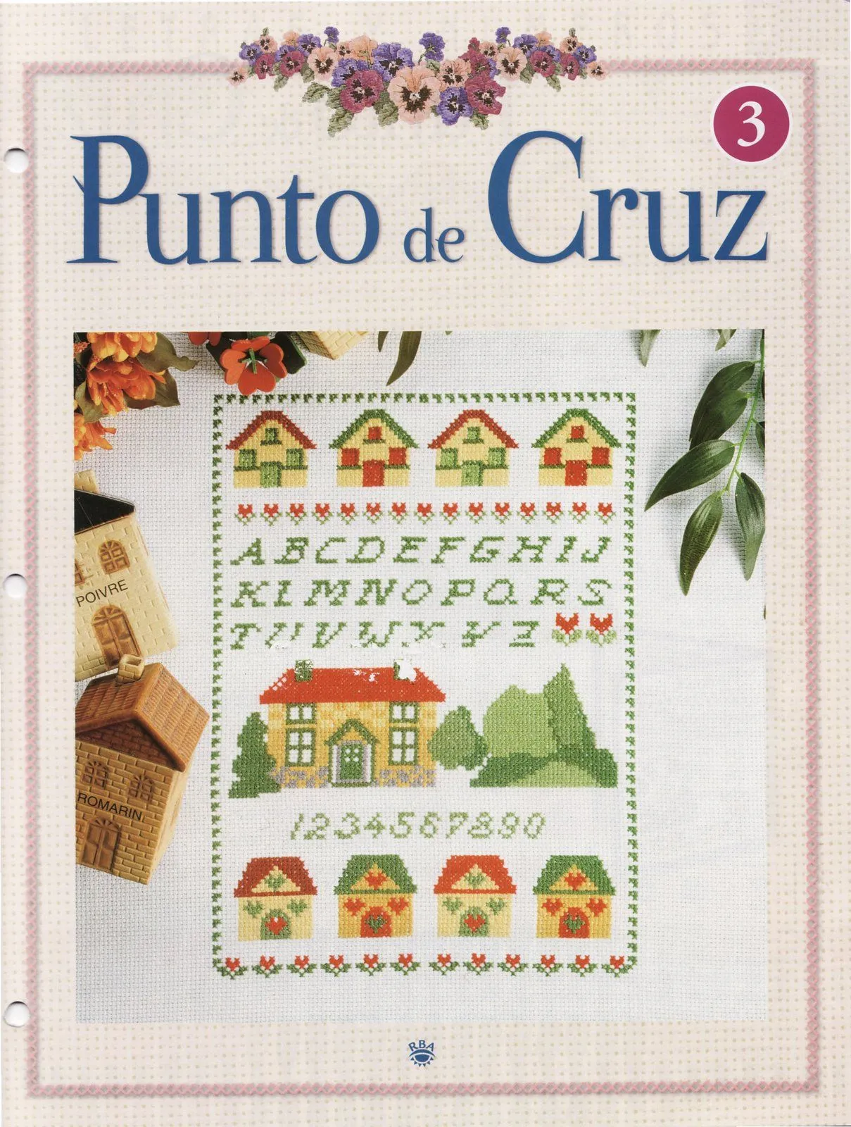 TODAS LAS REVISTAS DE MANUALIDADES GRATIS: Punto de cruz nº 3 ...