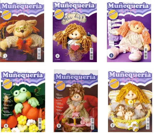 Revistas de manualidades Gratis: Revistas Muñecas Soft gratis