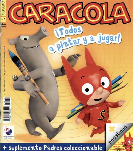 Revistas para niños en la biblioteca escolar. | Biblioabrazo