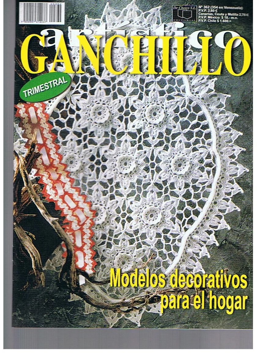 Revistas: Tejidos y Manualidades: Revista: Ganchillo Artístico 362 ...