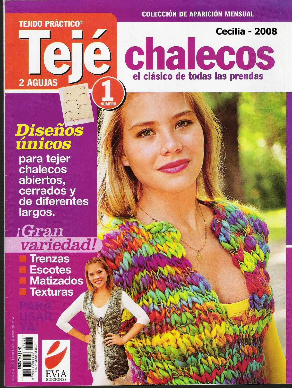 Revistas: Tejidos y Manualidades: Revista: Tejido Practico 2 ...