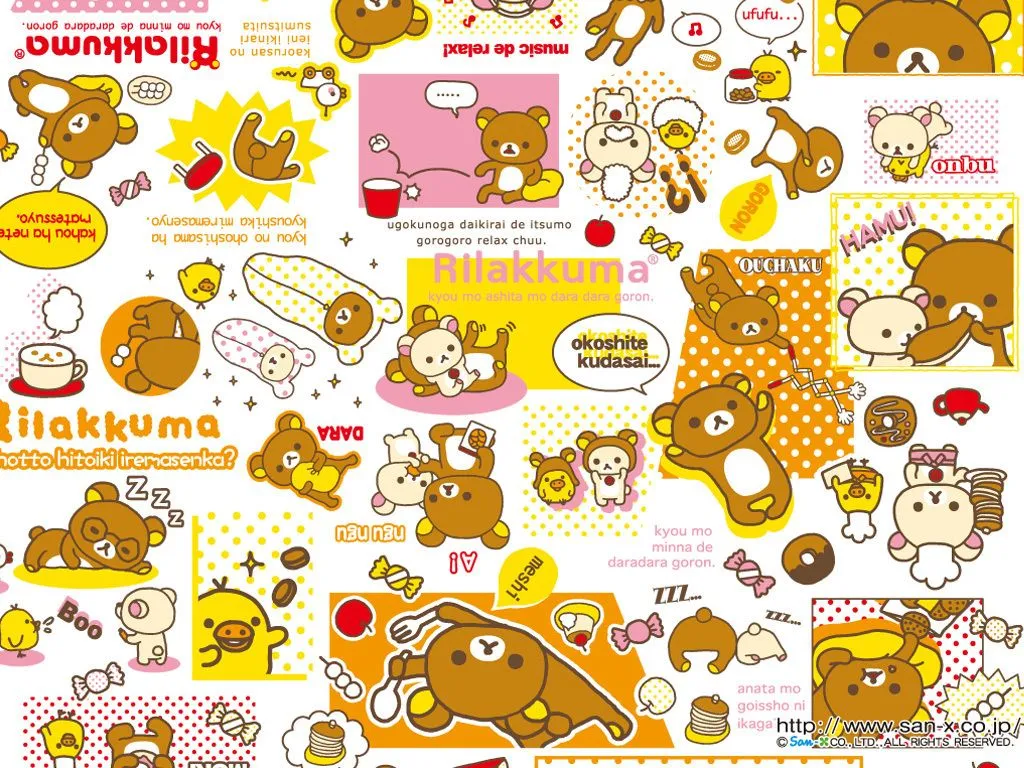 Rilakkuma wallpaper - Kawaii Wallpaper (21685730) - Fanpop