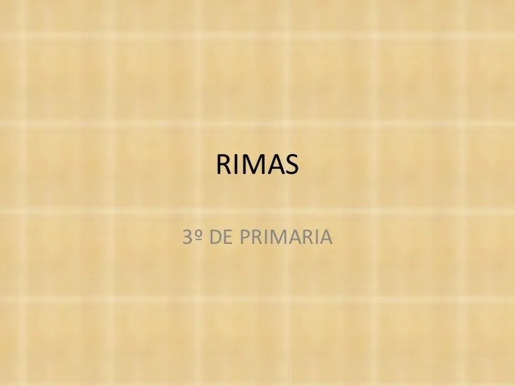 RIMAS