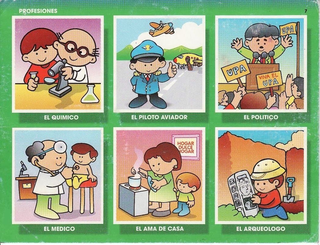 rimas de oficios y profesiones para niños de preescolar - Buscar ...