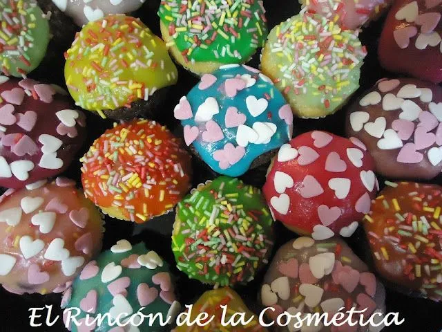 El Rincón de la Cosmética: Decoración de muffins muy sencilla