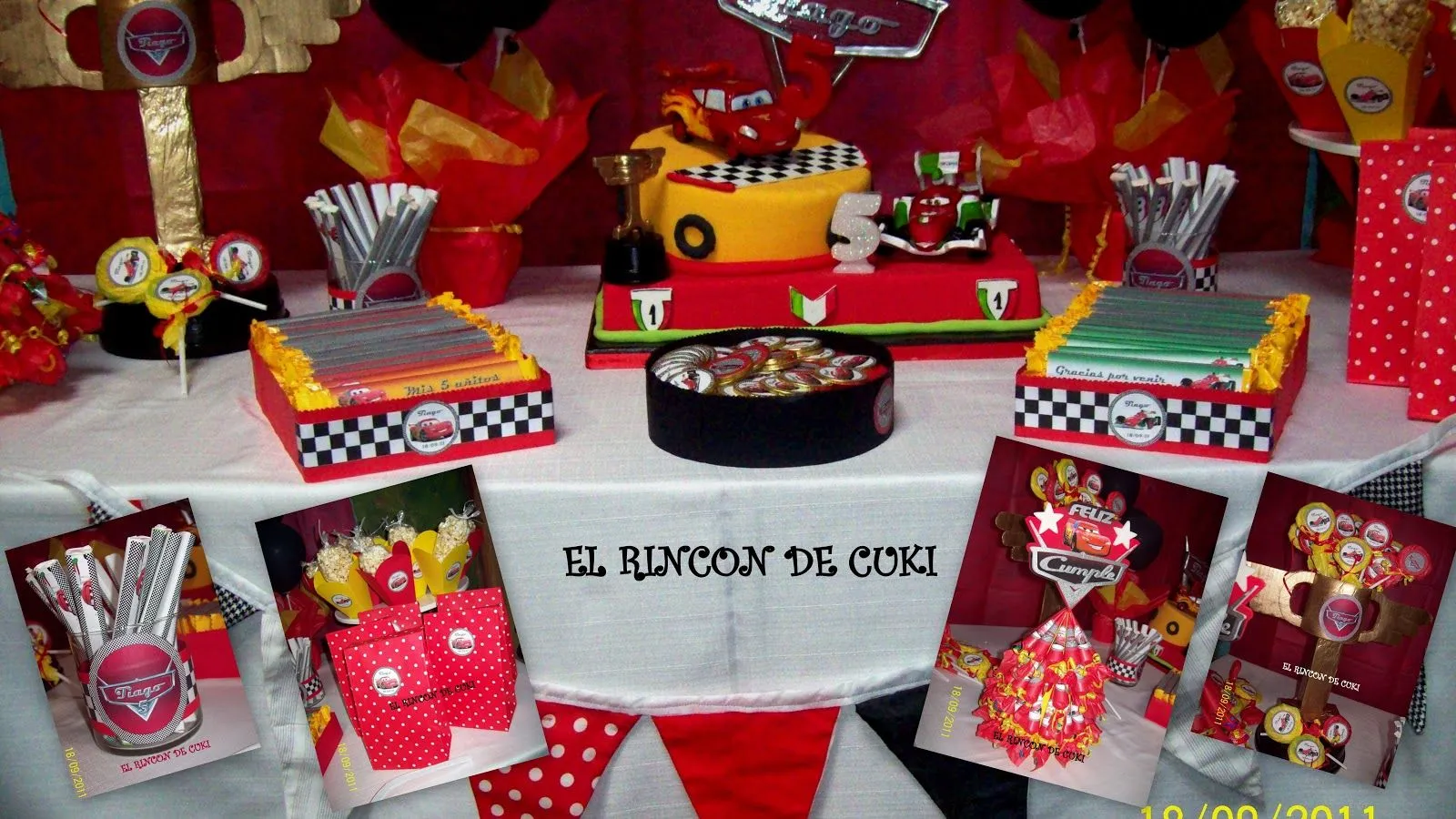 EL RINCON DE CUKI: CANDY BAR CARS 2 Y FRANCHESCO