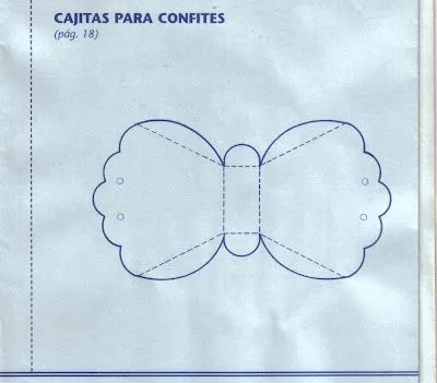 El rincon de la infancia: ♥ Cajitas con confites (Para pascuas