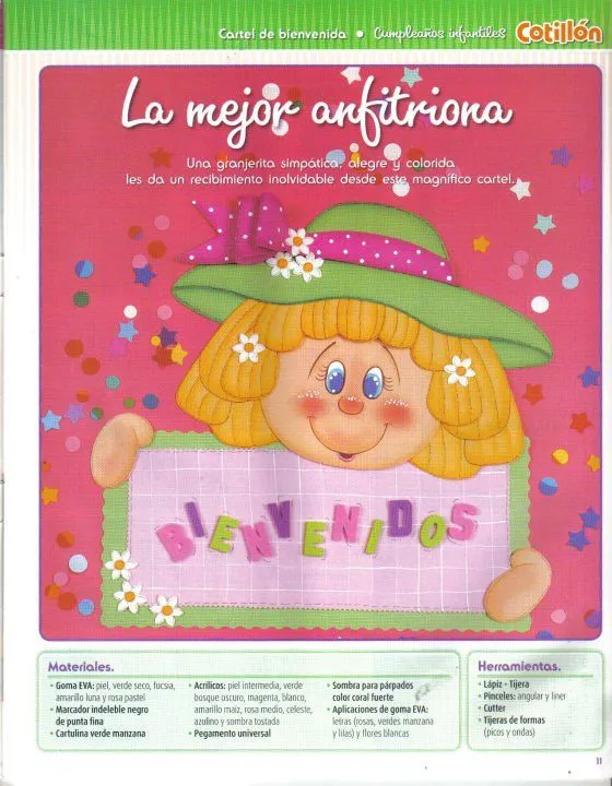 El rincon de la infancia: ♥ Cartel de bienvenida