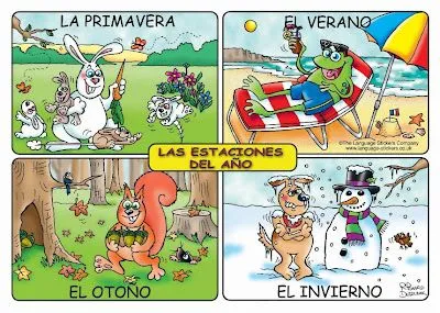 El rincon de la infancia: ♥ Las 4 estaciones del año (