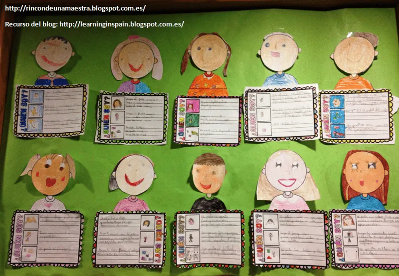 Rincón de una maestra: Descripción de personas