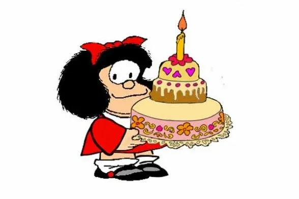 EL RINCON DE NAROA: FELIZ CUMPLEAÑOS MAFALDA