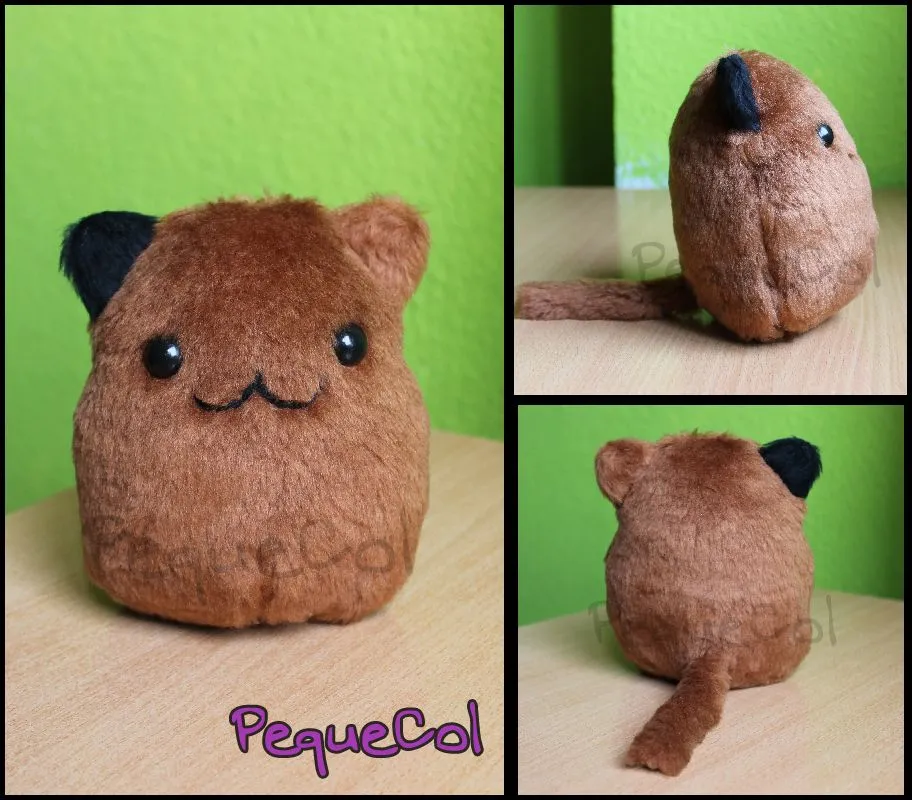 El Rincón de PequeCol: Gaticos Kawaiis de peluche :