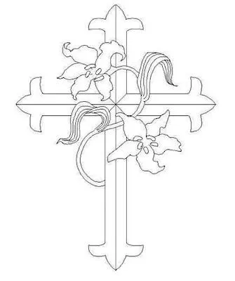 Cruces para colorear e imprimir - Imagui