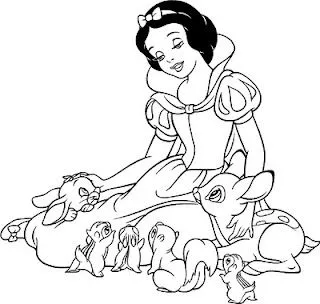 EL RINCÓN DE LOS PEQUES: PRINCESAS DISNEY PARA COLOREAR
