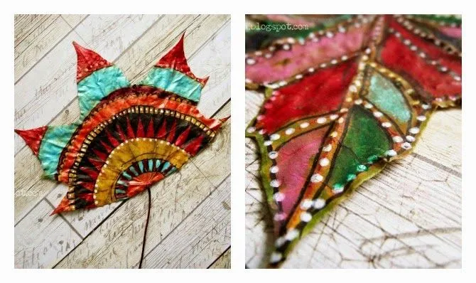 MI RINCÓN DE SUEÑOS: Decorar con hojas secas