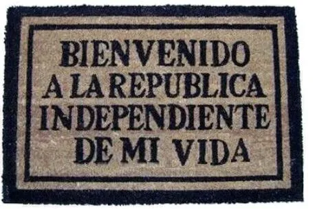 Un Rincon de Sur: Bienvenidos a la República Independiente de mi vida