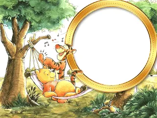 El Rincon del Teacher: Marcos para fotos de Winnie the Pooh