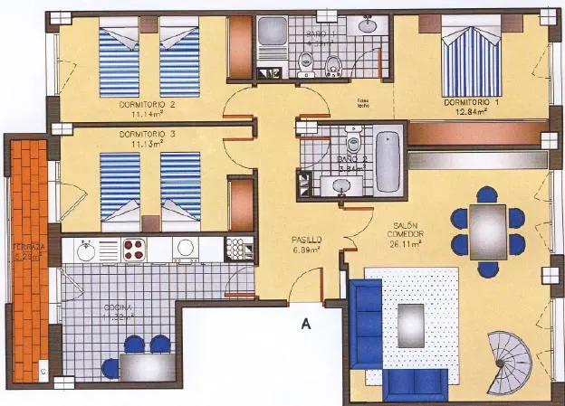 El rincón de la Tecnología: Dibujo del plano de una vivienda