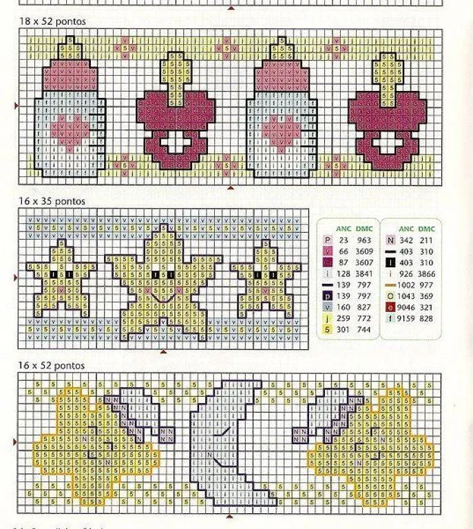 Risultati immagini per patrones de baberos para bebes gratis | Punto de cruz,  Punto de cruz babero, Cenefas punto de cruz