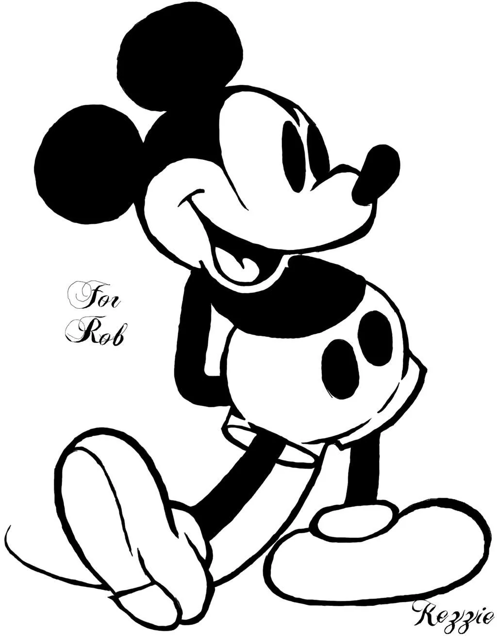 ROB-Micky Mouse by SweetToothCyanide95 on DeviantArt