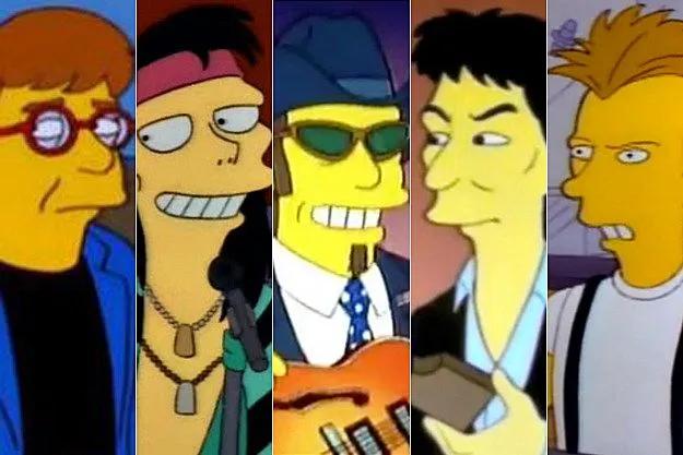 Rock Star Cameos on 'The Simpsons'