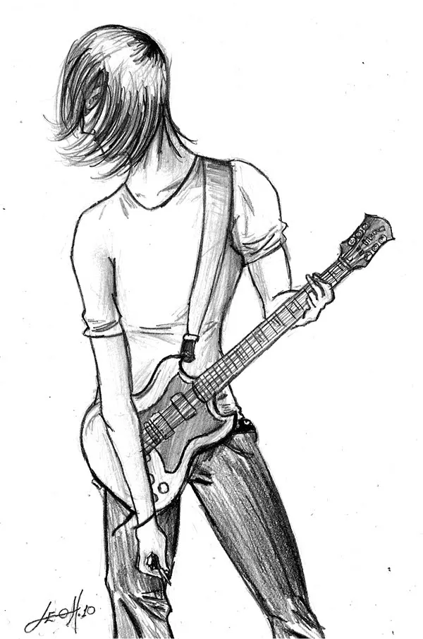 Rock'n Roll! - Sketch - Alpha Artbox