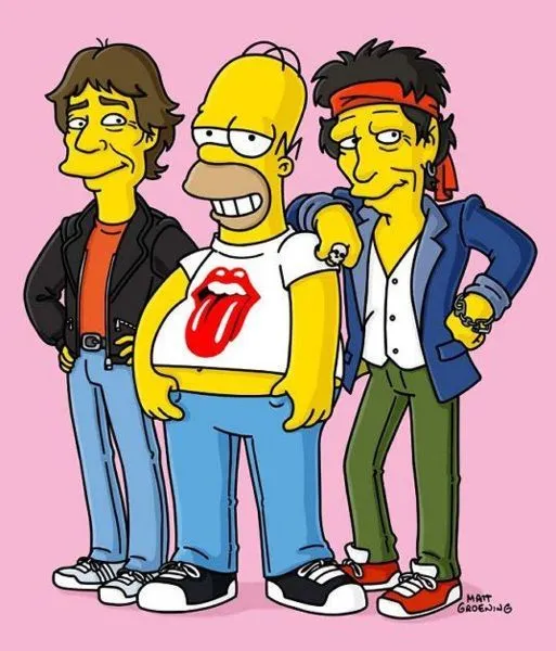 Rock'n'Roll 4 Ever: OS SIMPSONS E O ROCK AND ROLL