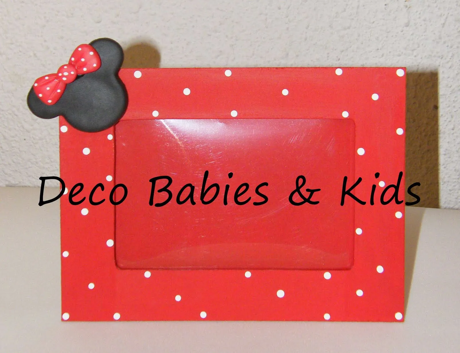 Deco Babies & Kids: Portarretratos Silueta Minnie