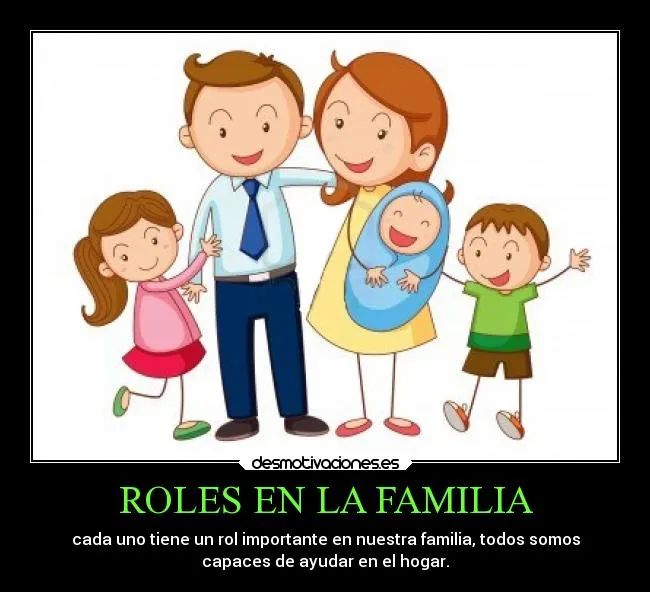 ROLES EN LA FAMILIA | Desmotivaciones