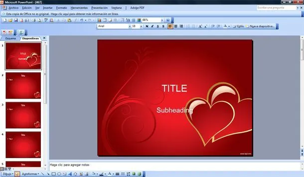 Romantic Love Powerpoint | Free Powerpoint Templates