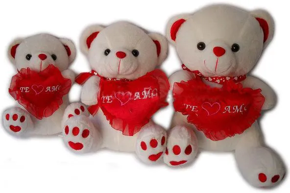 Románticos - Día de los enamorados: Peluches para hacer único tu ...