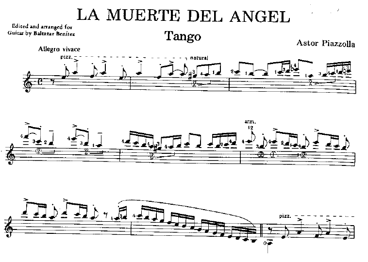 Romanza para Guitarra Clásica (Biblioteca Musical): La Muerte del ...