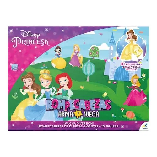 Rompecabezas de Princesas arma y juega Novelty